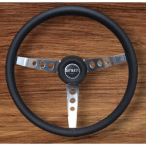 VOLANTE GT COURO PRETO/CROM 77 A 96 JAY MATT