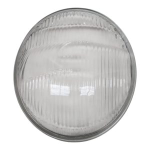 VIDRO FAROL OLHO DE BOI ESTRIADO