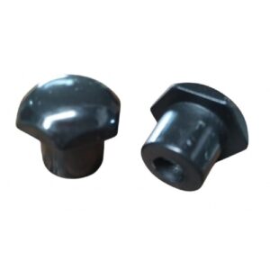 BOTÃO TRINCO JANELA BASCULANTE PRETO