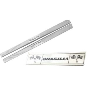 ESTRIBINHO INOX BRASILIA (SOLEIRA DA PORTA) PAR