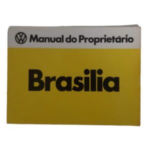 MANUAL PROPRIETÁRIO BRASILIA 77