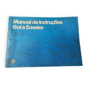 MANUAL PROPRIETÁRIO GOL/SAVEIRO 1986