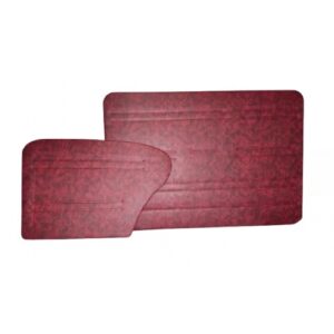 FORRAÇÃO PORTA FUSCA 78 A 96 VERMELHO TURIM JOGO