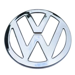EMBLEMA FRONTAL VW KOMBI ATÉ 75 CROMADO