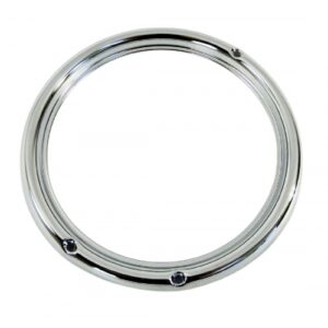 ARO FAROL FUSCA 73 A 75 3 FUROS METAL CROMADO
