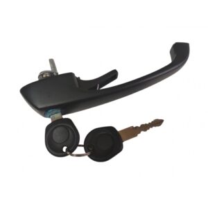MAÇANETA EXTERNA KOMBI 76 A 2014 COM CHAVE (PRETA)