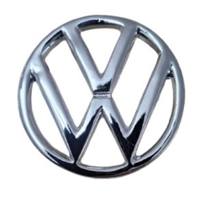 EMBLEMA METAL CROMADO VW BRASILIA E VARIANT DIANTEIRO