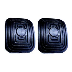 CAPA PEDAL FREIO EMBREAGEM FUSCA ATÉ 76 COMUM PAR