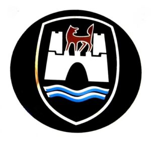 ADESIVO WOLFSBURG 8,5 cm RESINADO