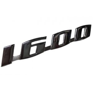 EMBLEMA METAL CROMADO 1600